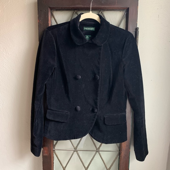 Lauren Ralph Lauren Jackets & Blazers - Double breasted velvet blazer